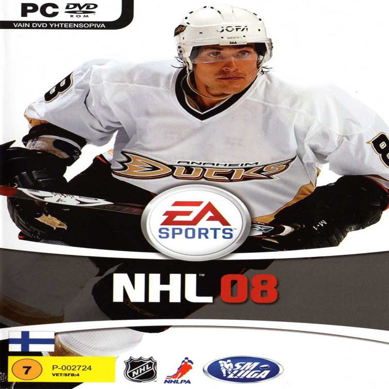 NHL 08 - predn CD obal 3
