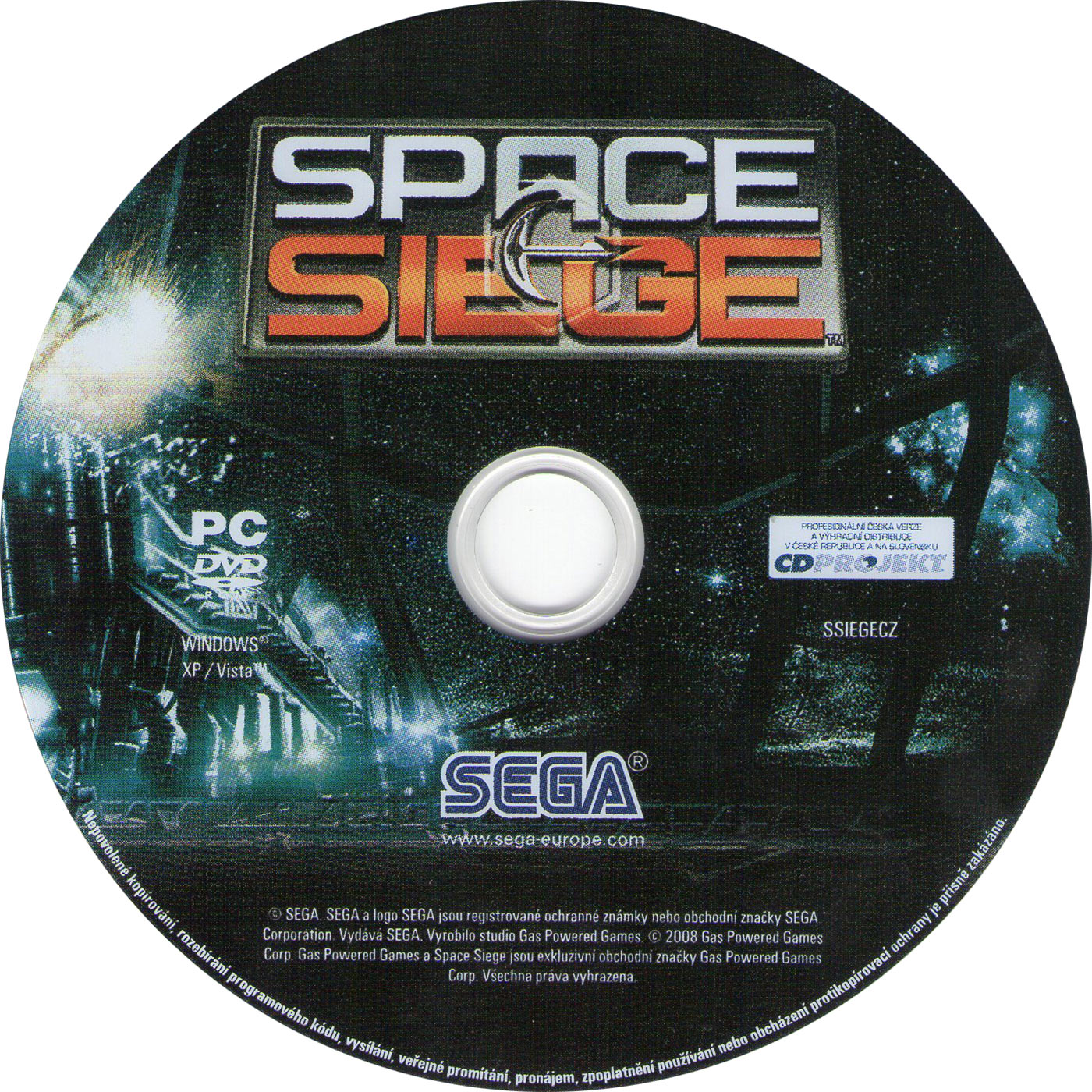 Space Siege - CD obal