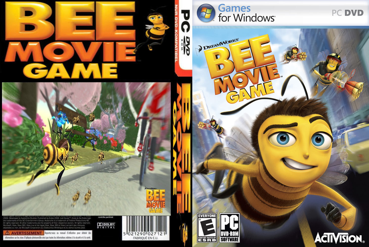 Bee Movie Game - DVD obal