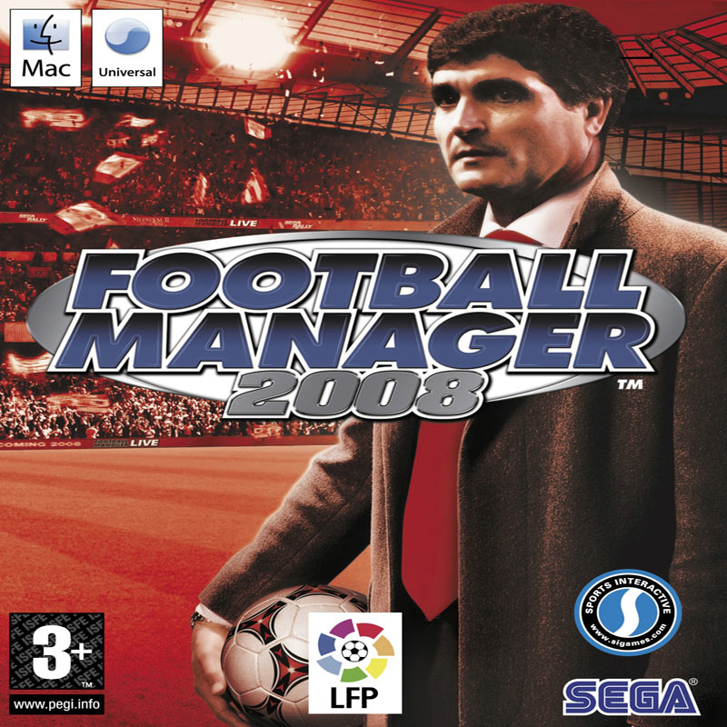 Football Manager 2008 - predn CD obal