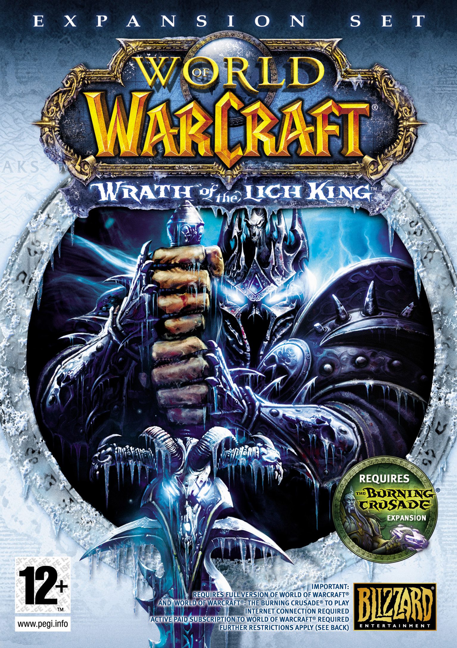 World of Warcraft: Wrath of the Lich King - predn DVD obal