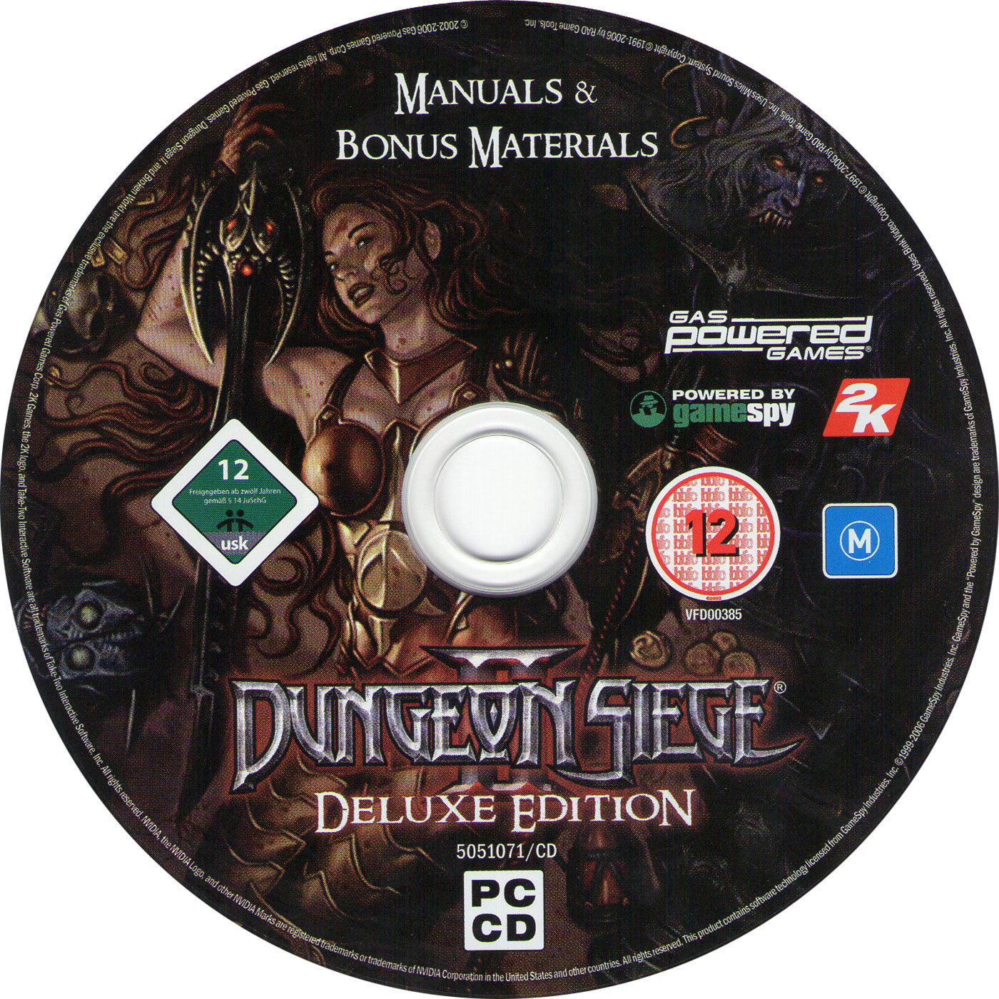 Dungeon Siege II: Deluxe Edition - CD obal 5