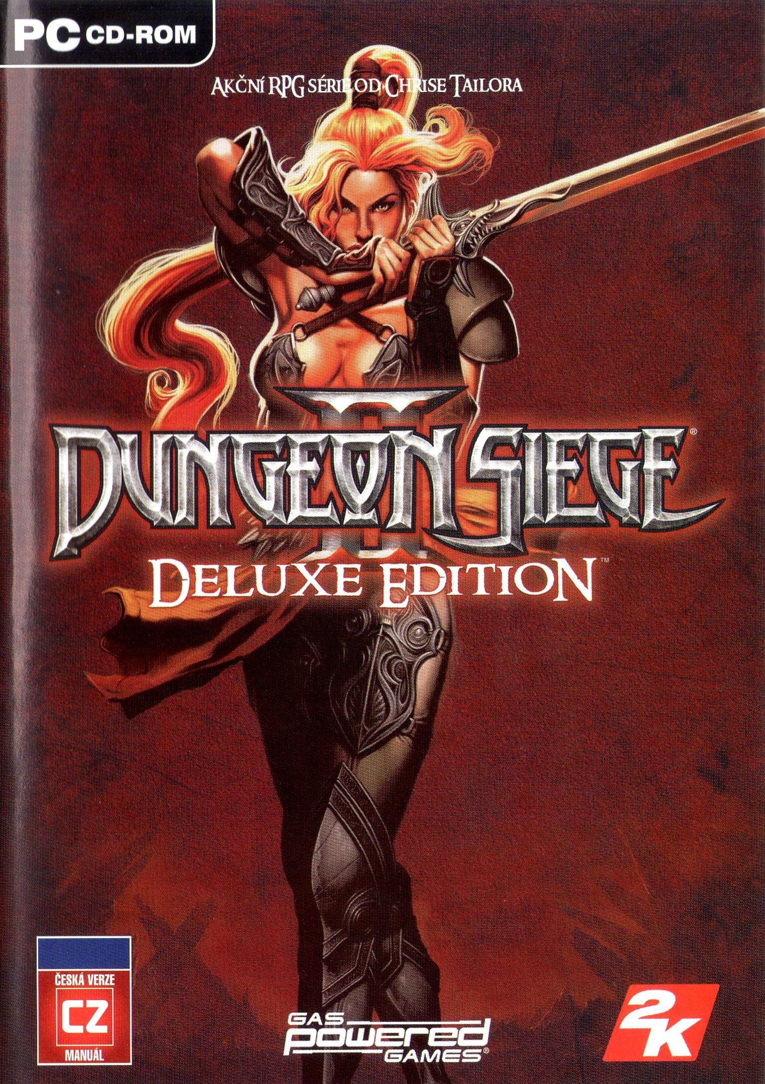 Dungeon Siege II: Deluxe Edition - predn DVD obal