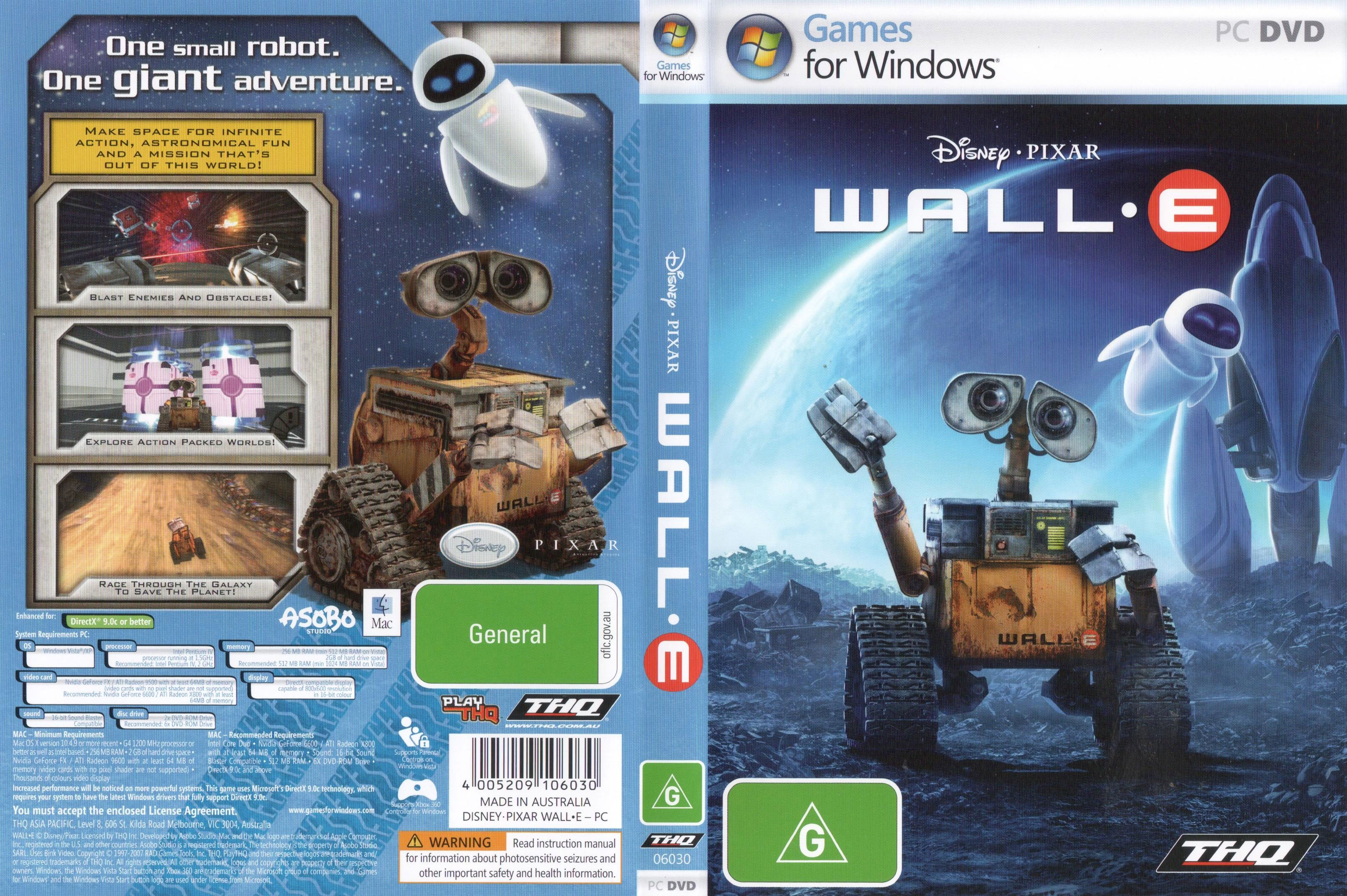 WALLE - DVD obal 2