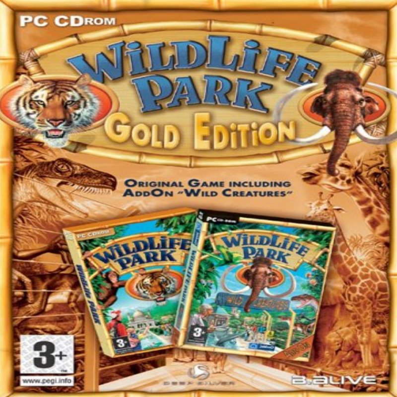 Wildlife Park: Gold Edition - predn CD obal