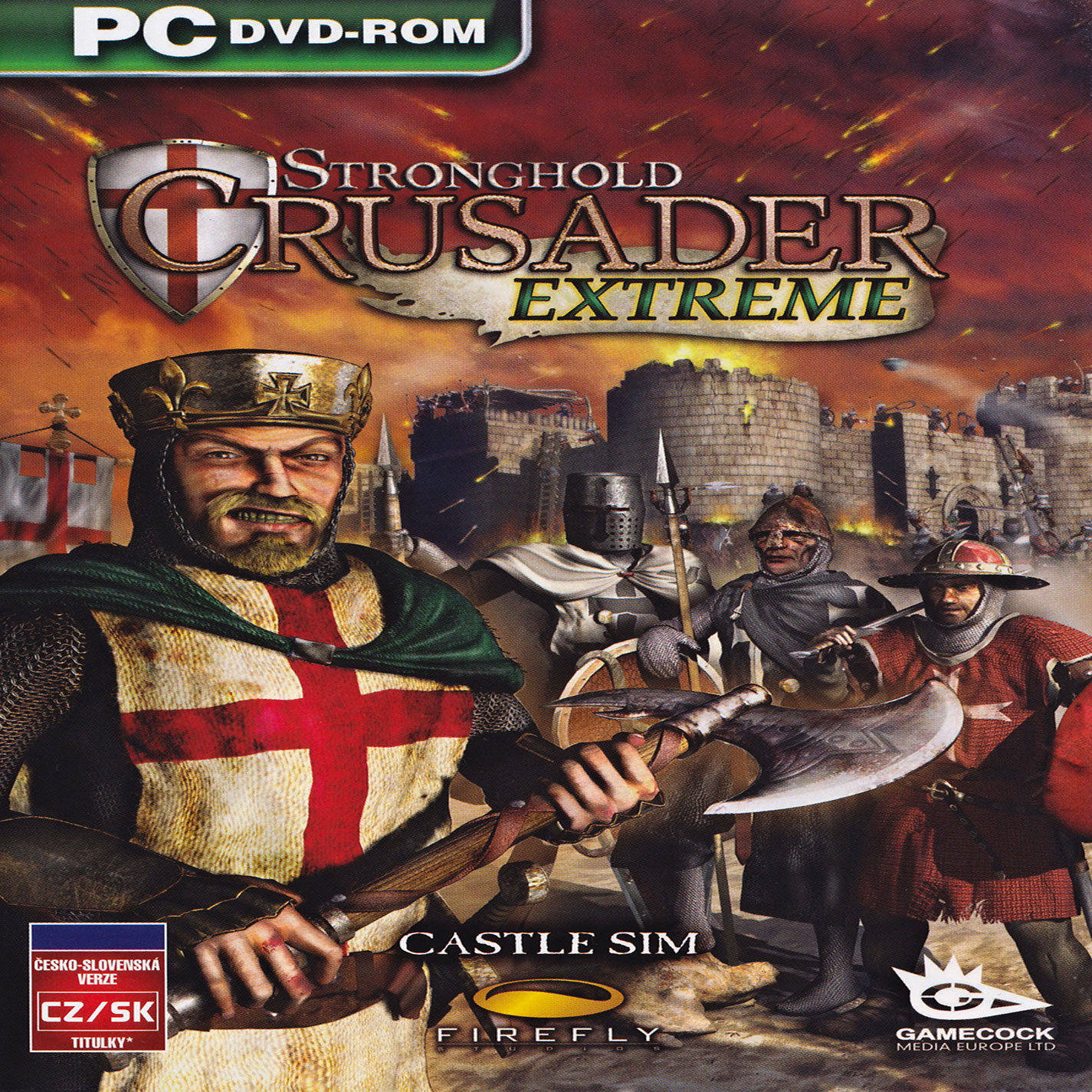 Stronghold: Crusader Extreme - predn CD obal