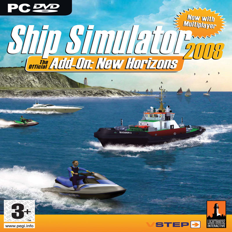 Ship Simulator 2008 Add-On: New Horizons - predn CD obal