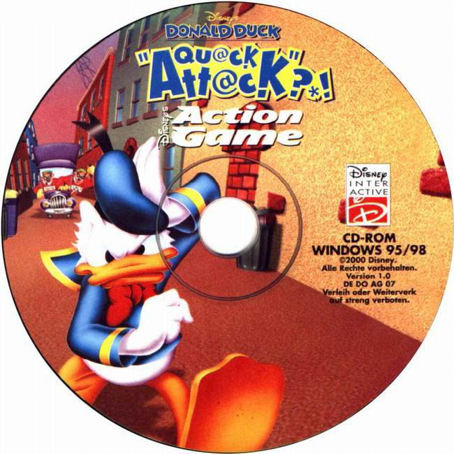 Donald Duck: Quack Attack - CD obal