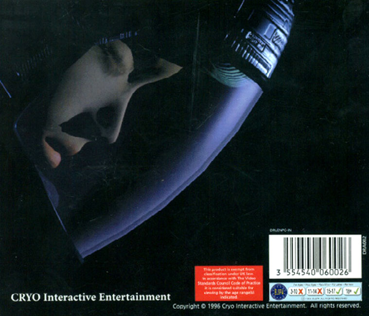 Dragon Lore II: The Heart of the Dragon Man - zadn CD obal