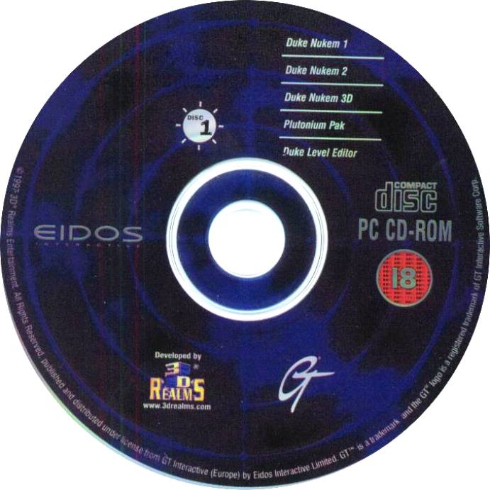 Duke Nukem 3D: Kill-A-Ton Collection - CD obal