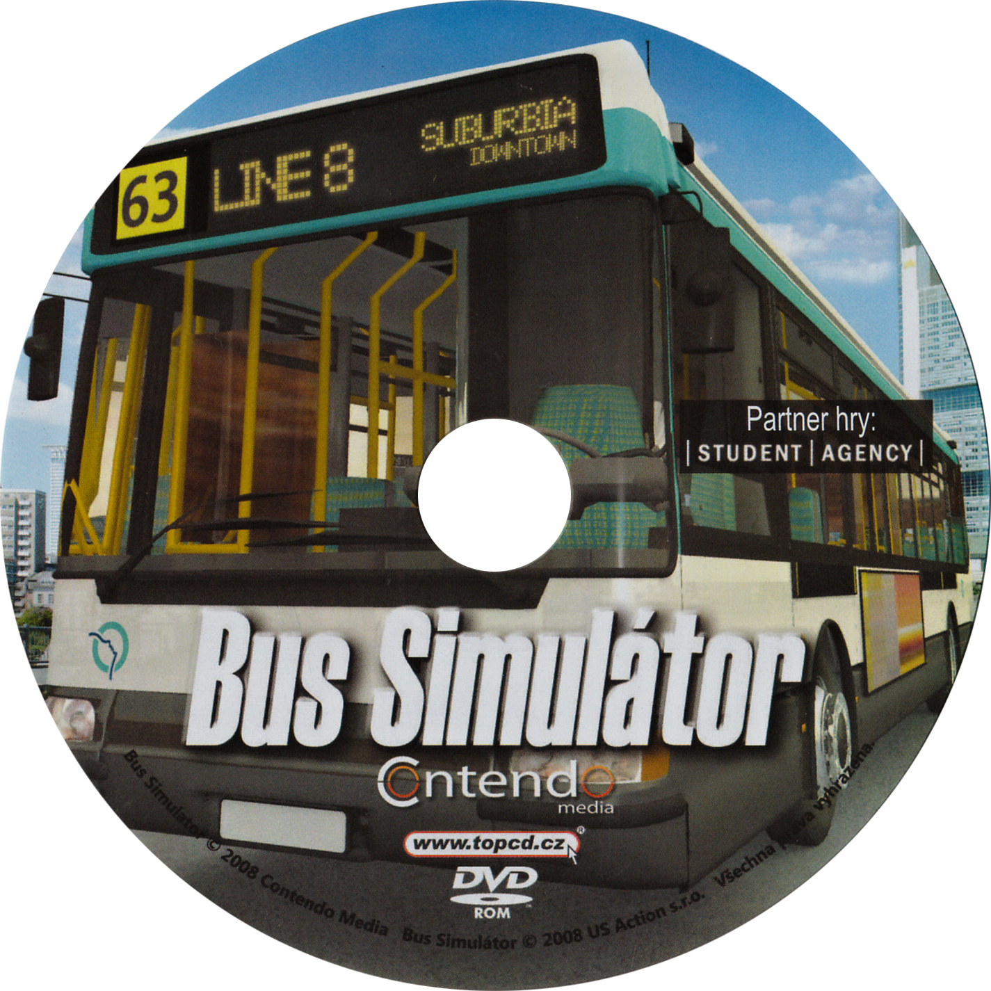 Bus Simulator 2008 - CD obal