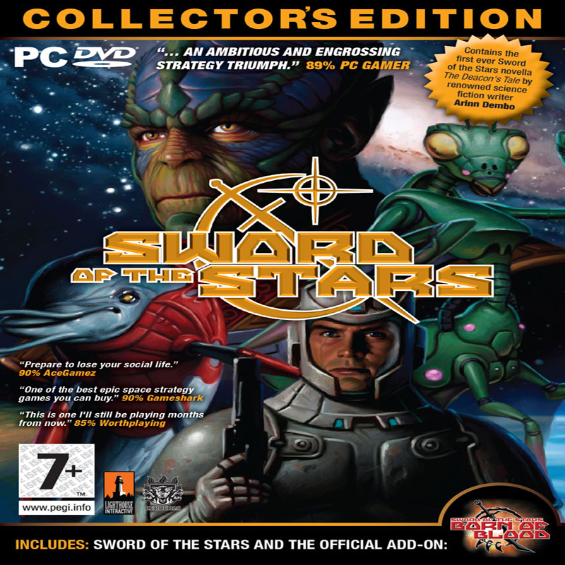 Sword of the Stars: Collector's Edition - predn CD obal 2