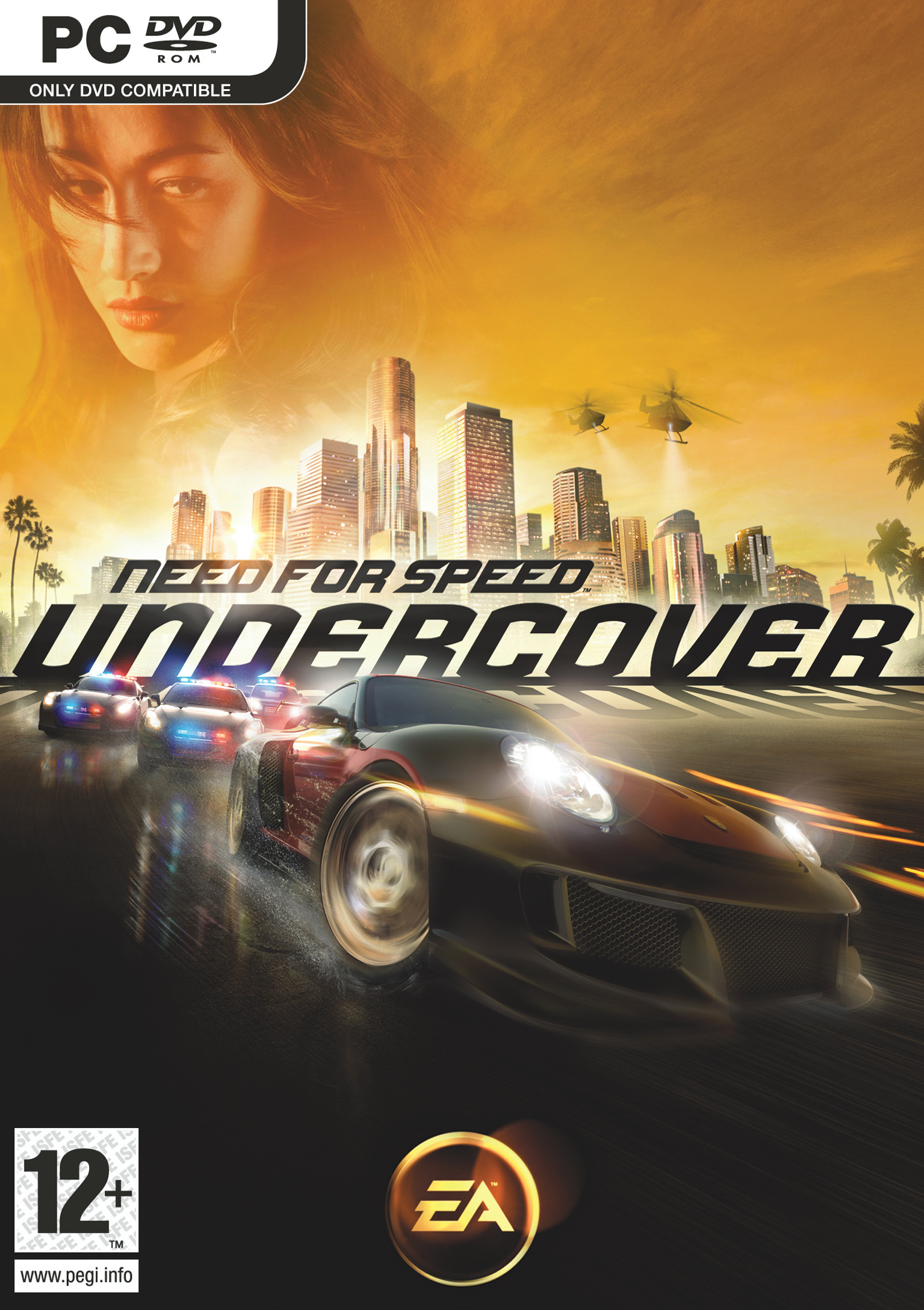 Need for Speed: Undercover - predn DVD obal