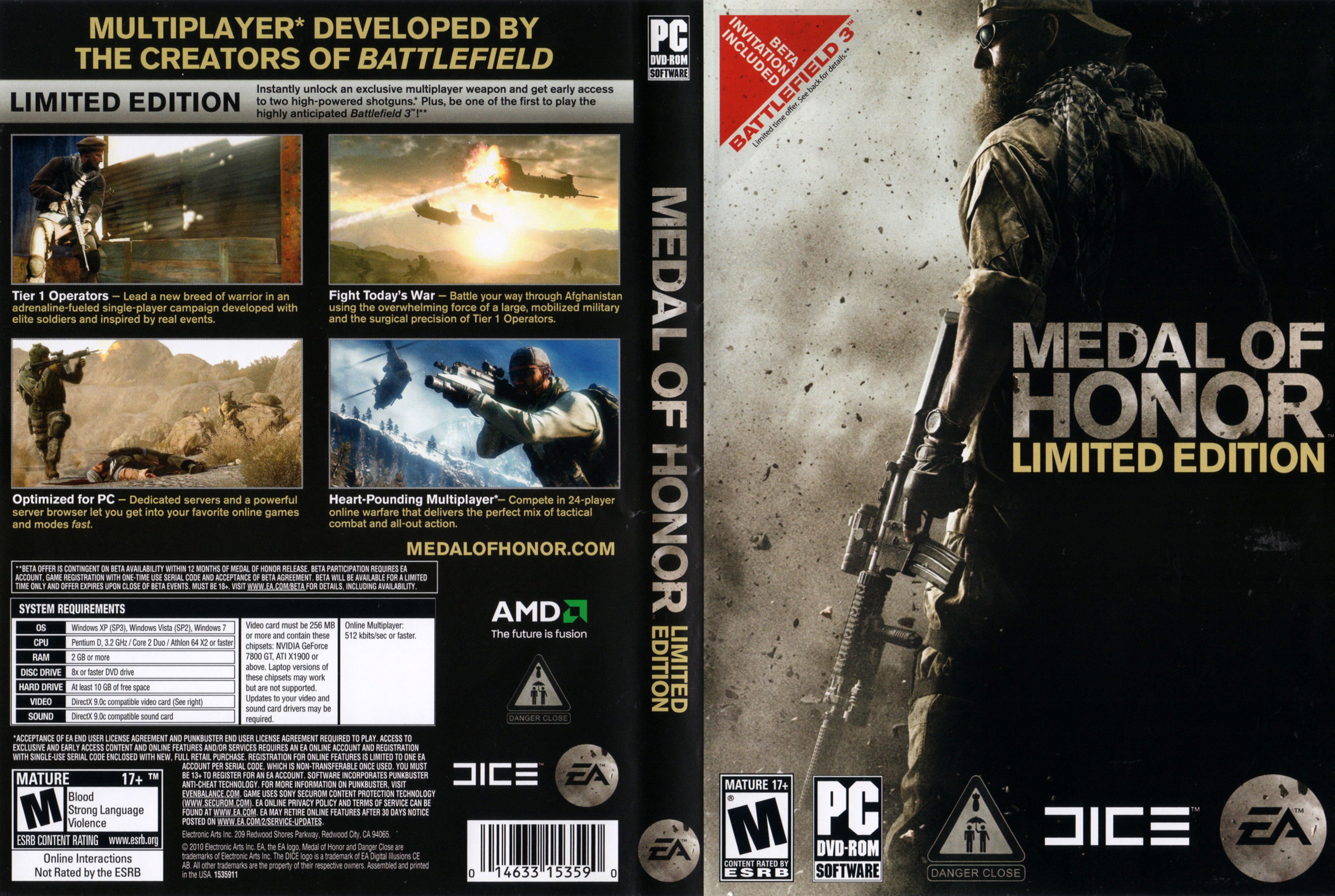 Medal of Honor - DVD obal 2