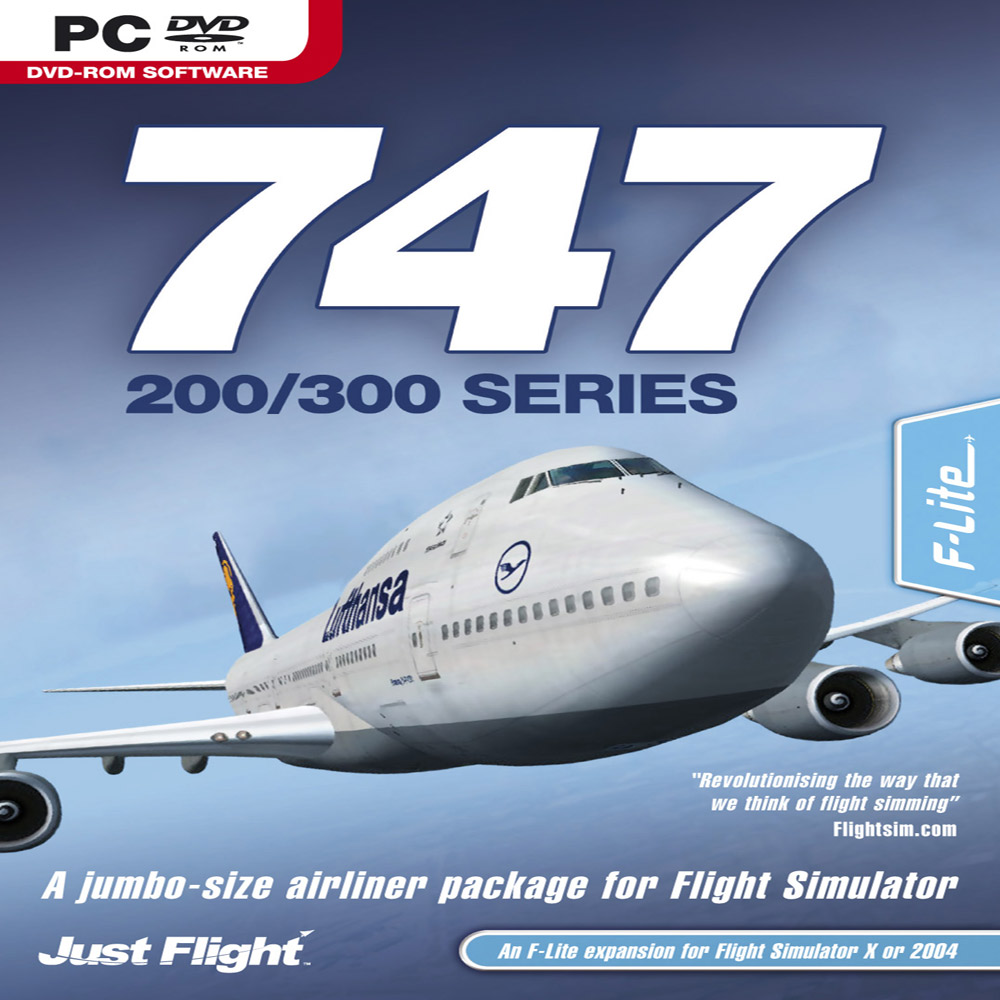 747-200/300 Series - predn CD obal
