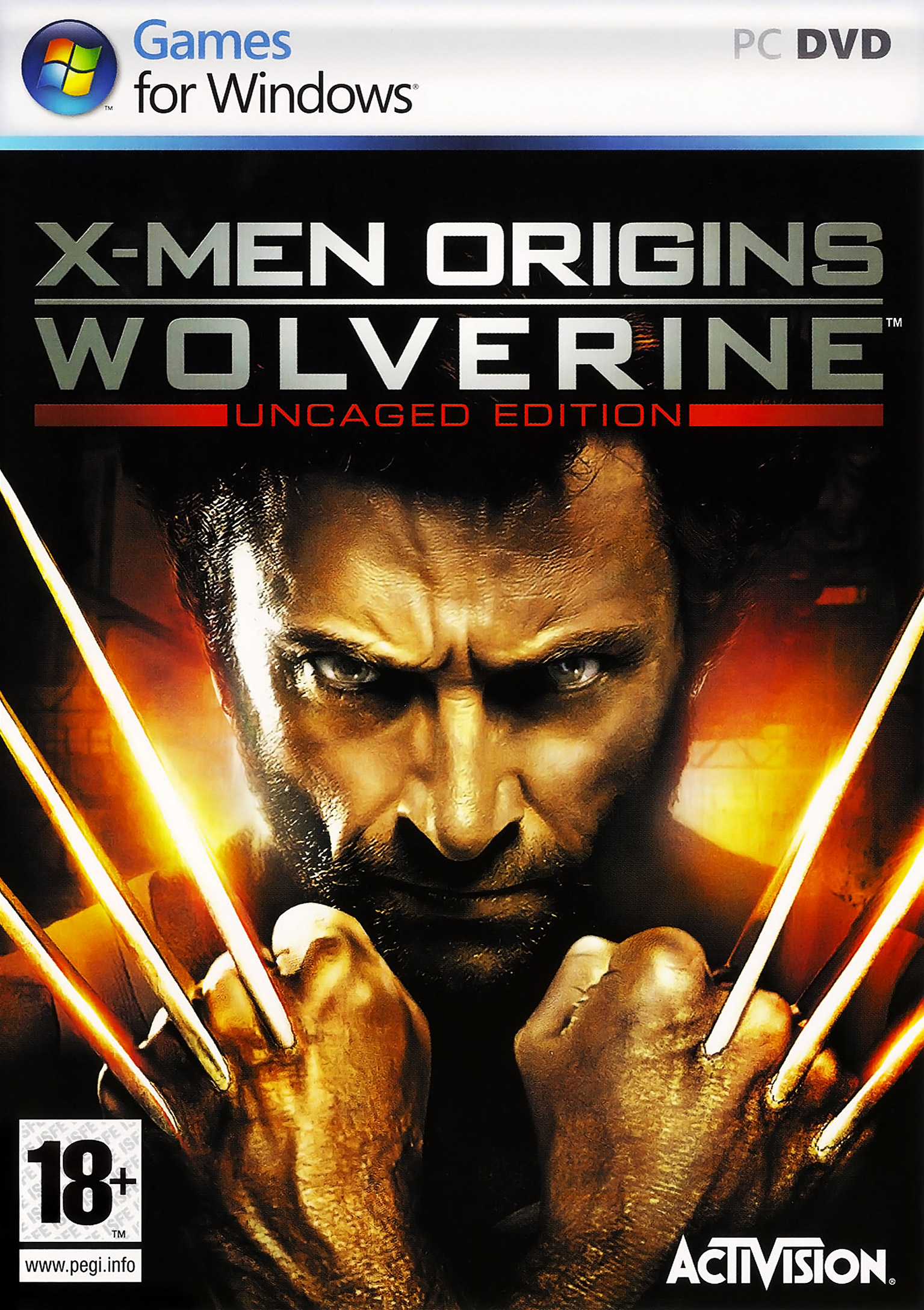 X-Men Origins: Wolverine - predn DVD obal 2
