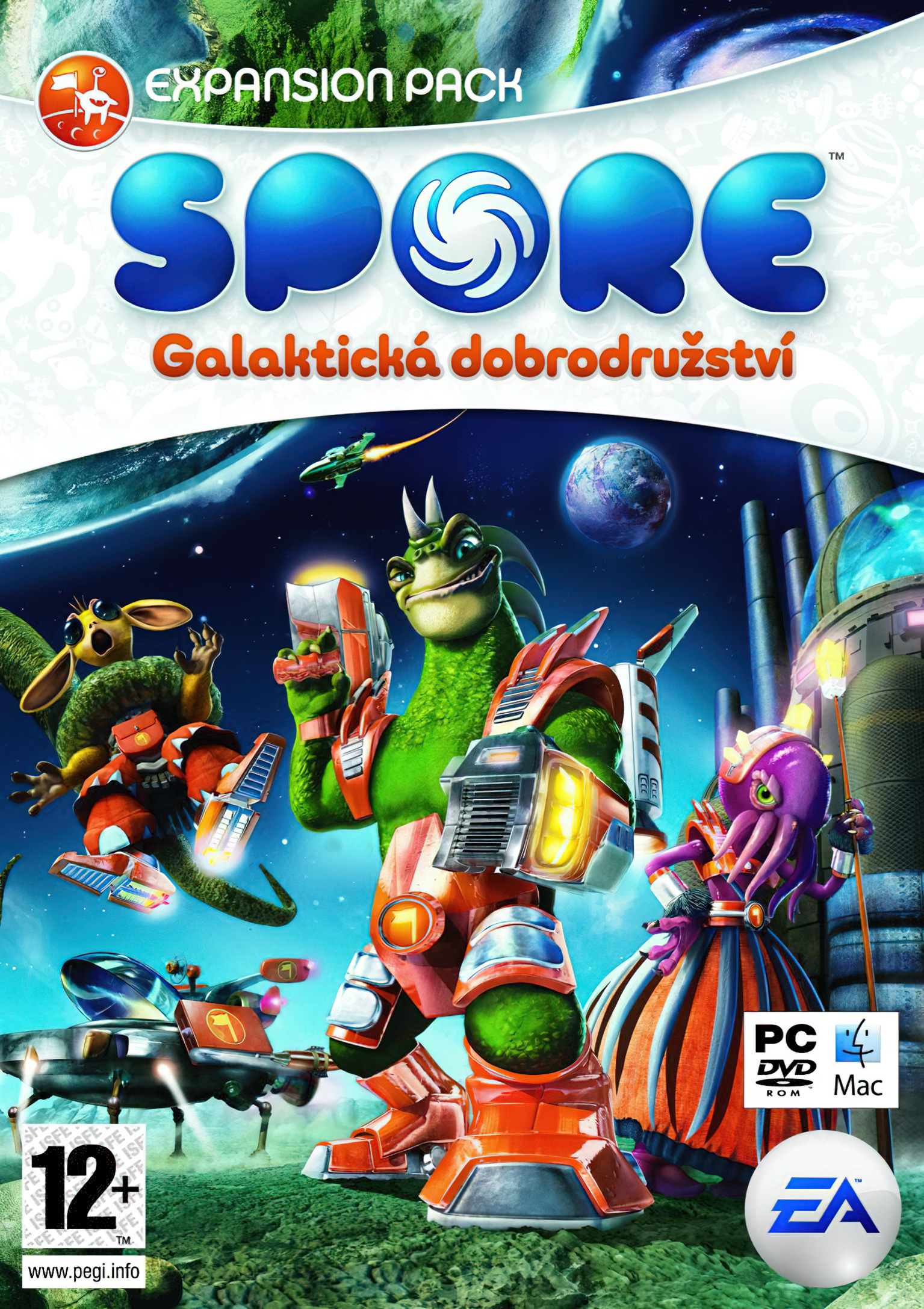 Spore: Galactic Adventures - predn DVD obal 2