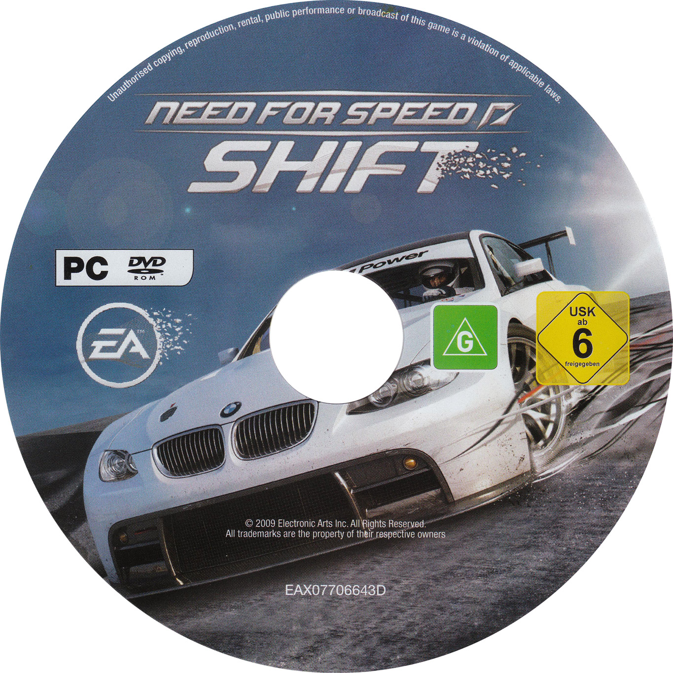 Need for Speed: Shift - CD obal