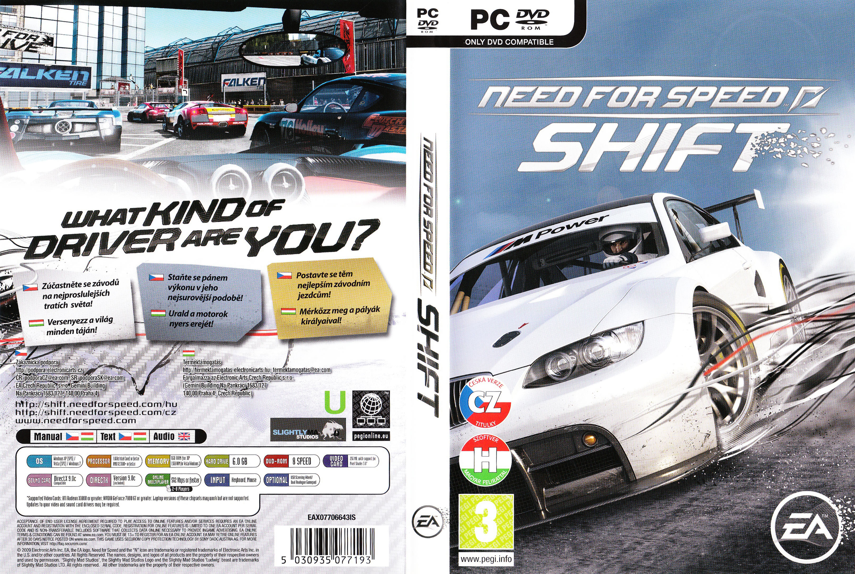 Need for Speed: Shift - DVD obal 2