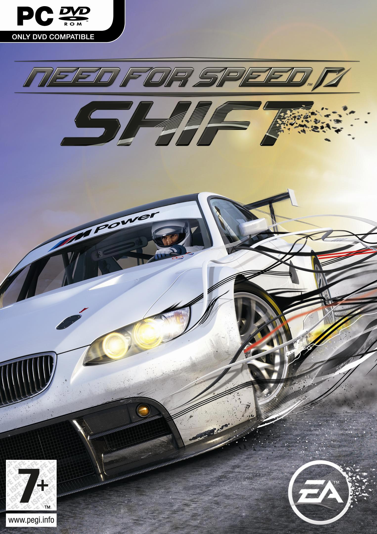 Need for Speed: Shift - predn DVD obal