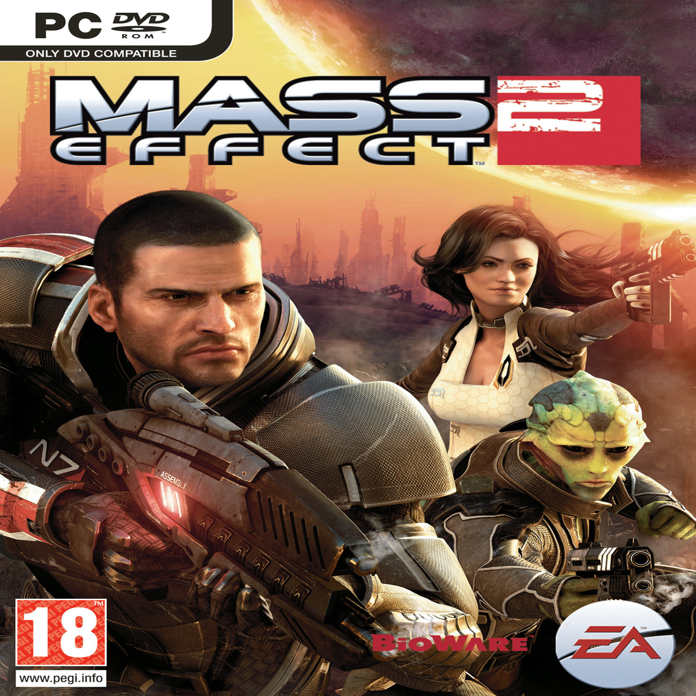 Mass Effect 2 - predn CD obal