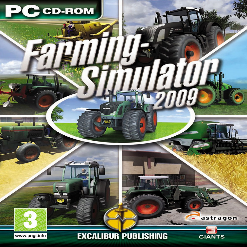 Farming Simulator 2009 - predn CD obal 3