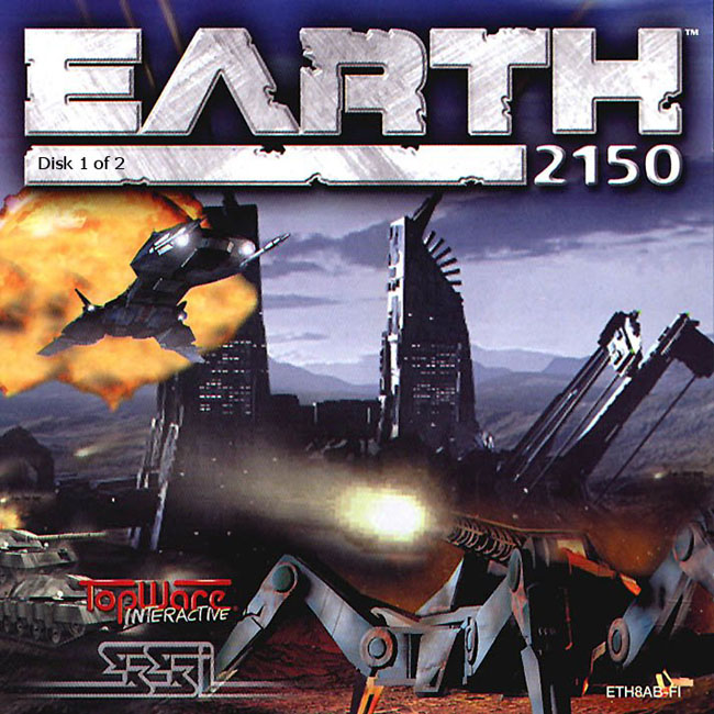 Earth 2150 - predn CD obal