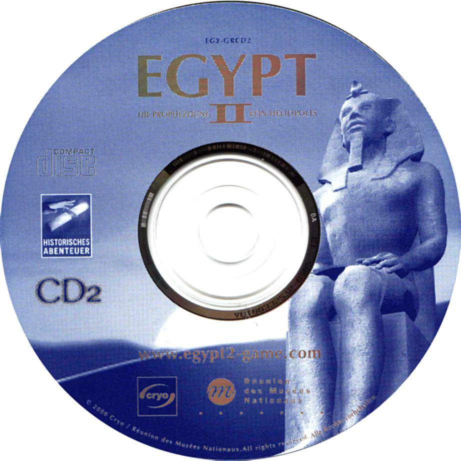 Egypt 2: The Heliopolis Prophecy - CD obal 2