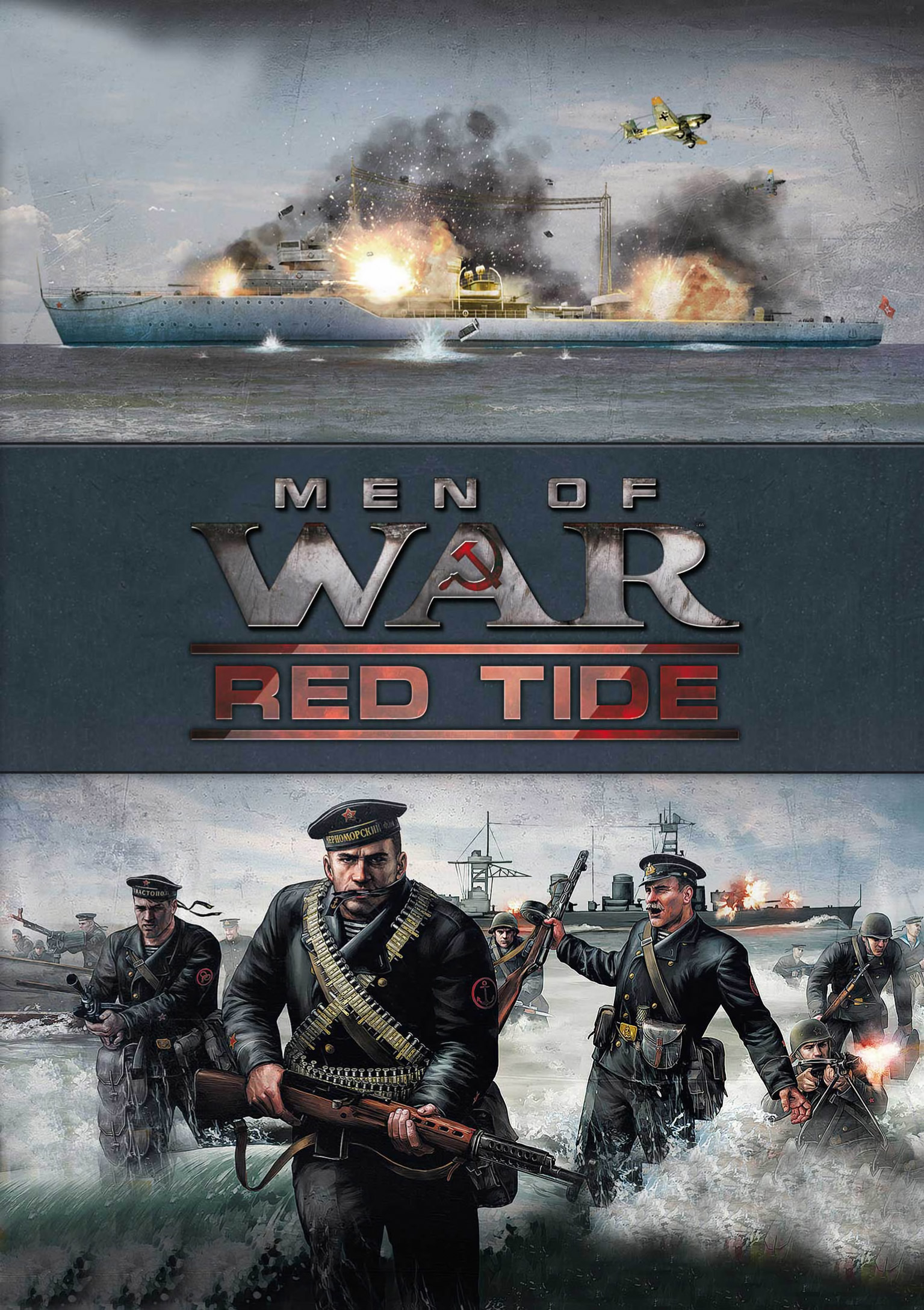 Men of War: Red Tide - predn DVD obal