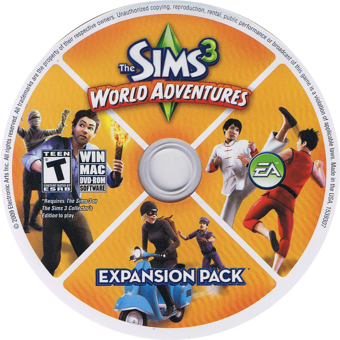 The Sims 3: World Adventures - CD obal