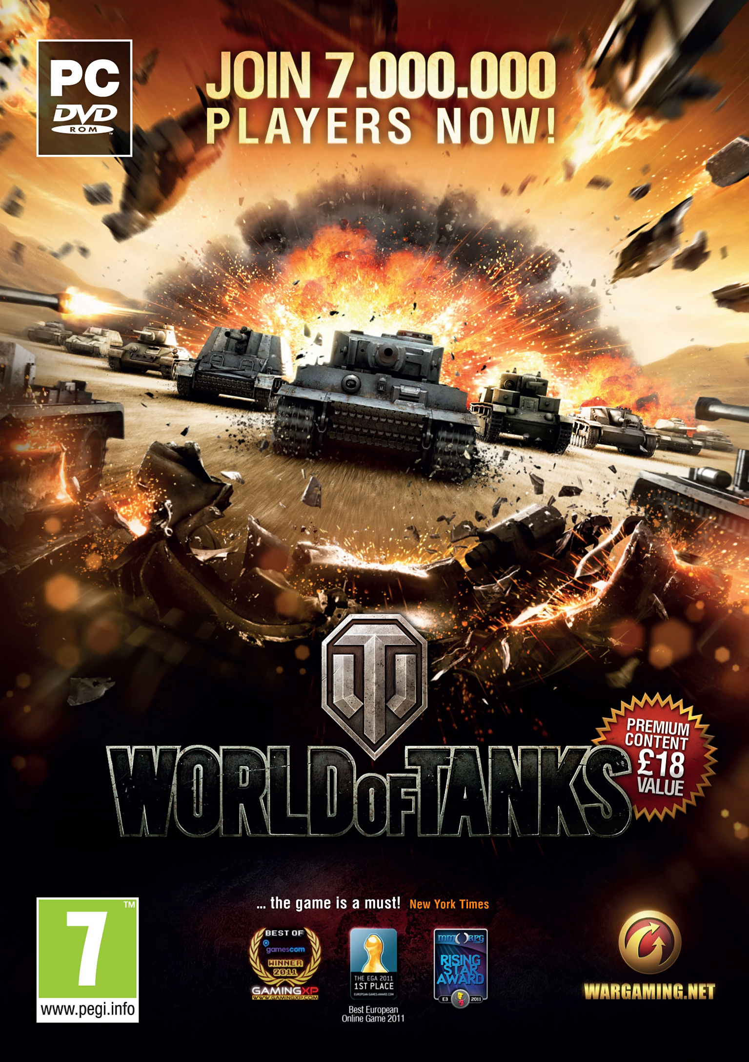 World of Tanks - predn DVD obal