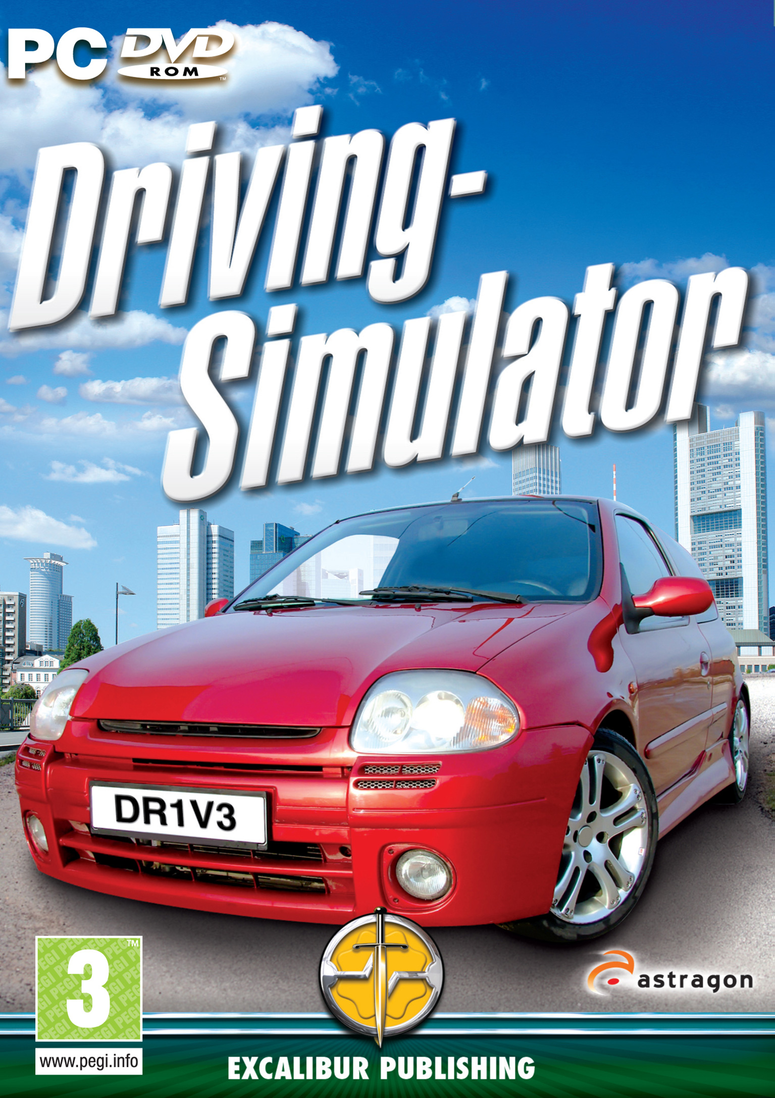 Driving Simulator 2009 - predn DVD obal