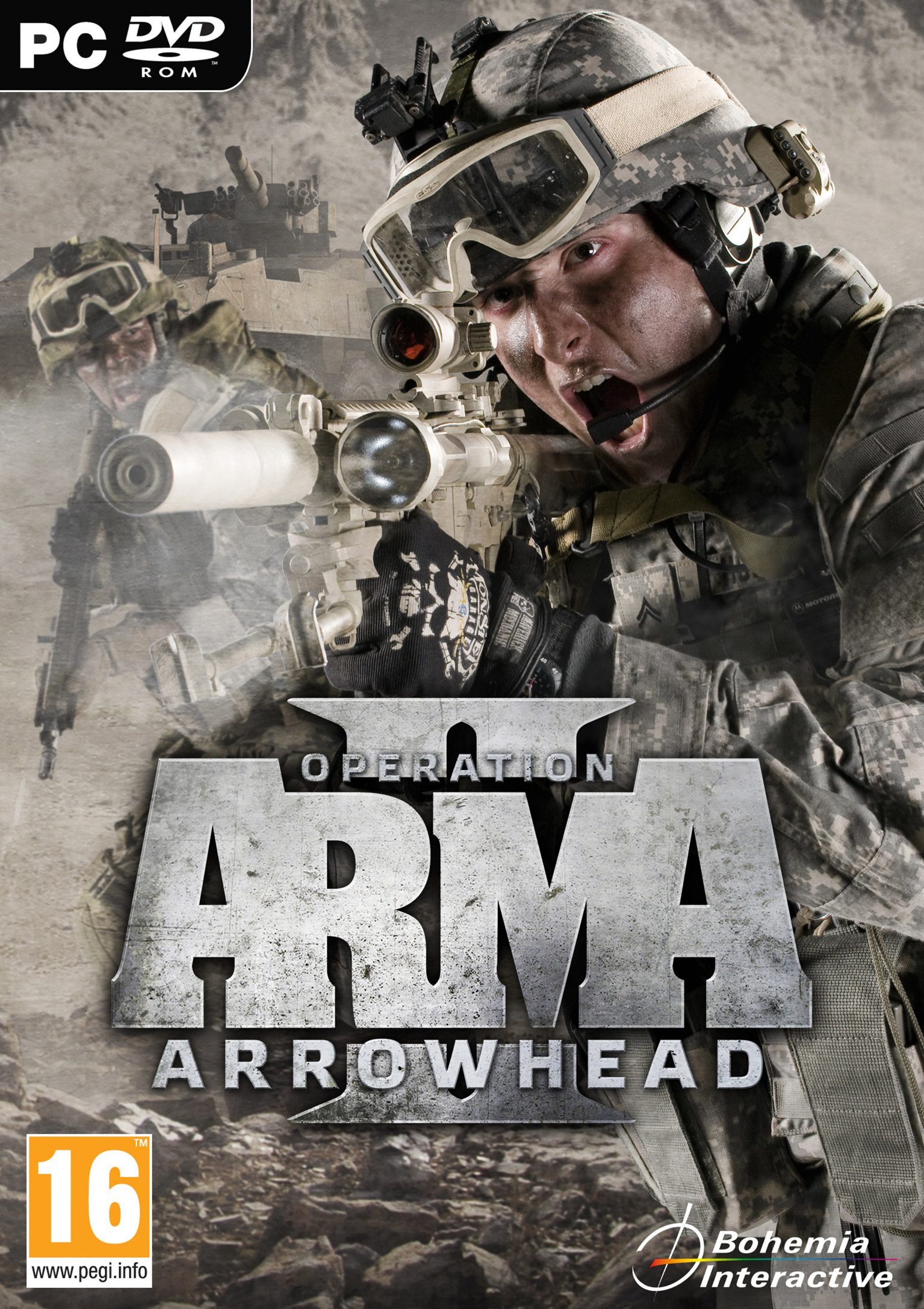 ARMA II: Operation Arrowhead - predn DVD obal 2