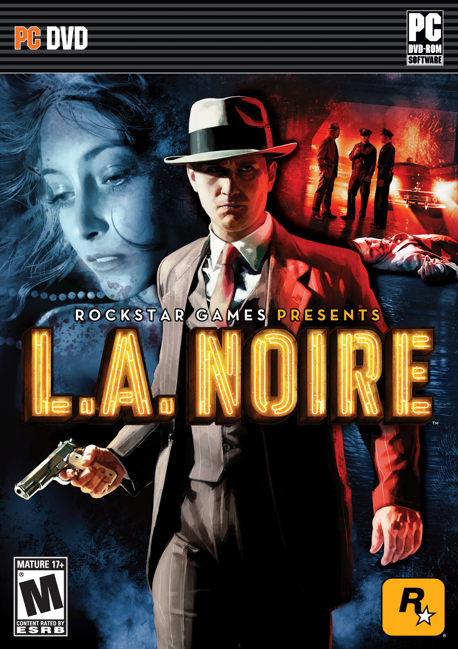 L.A. Noire - predn DVD obal