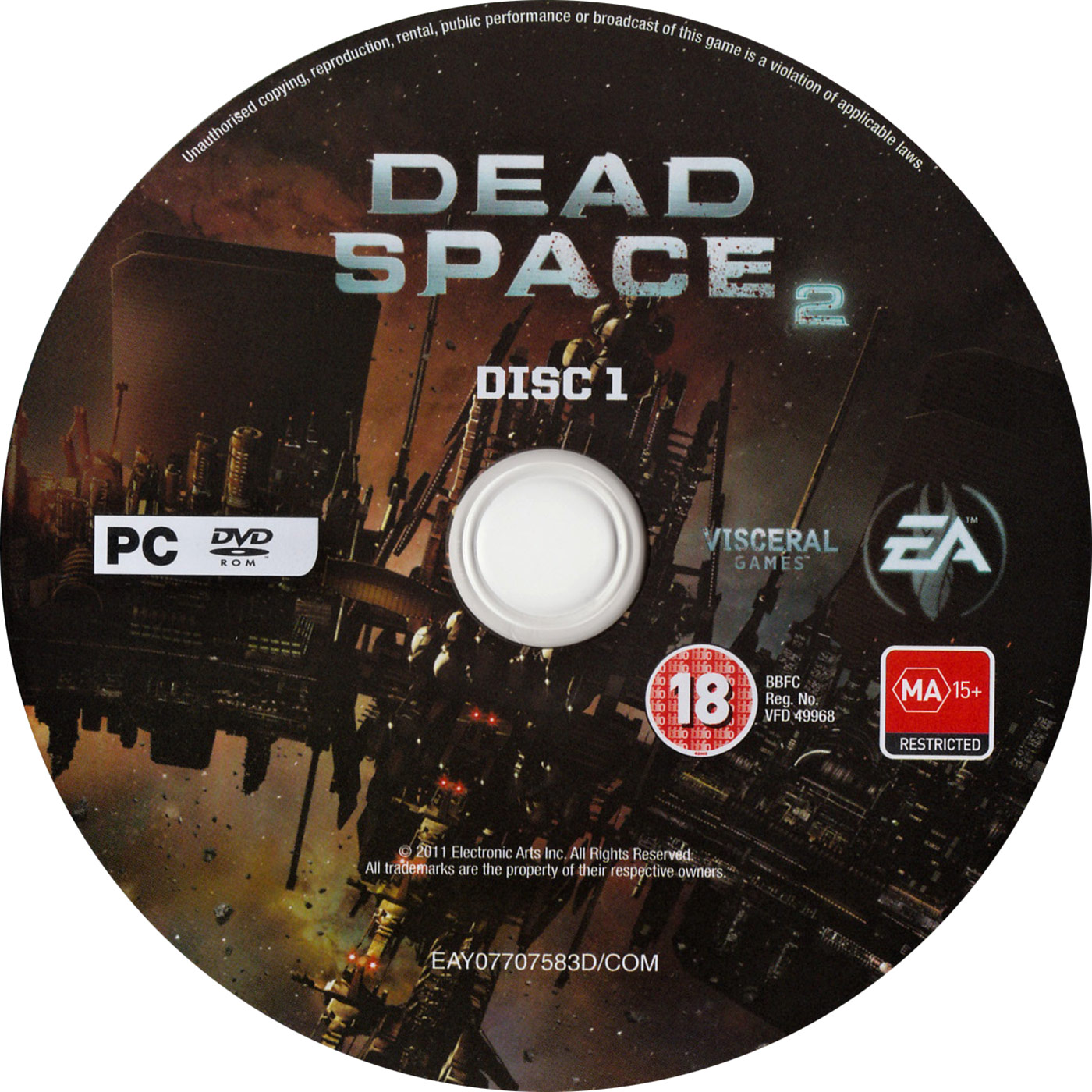 Dead Space 2 - CD obal