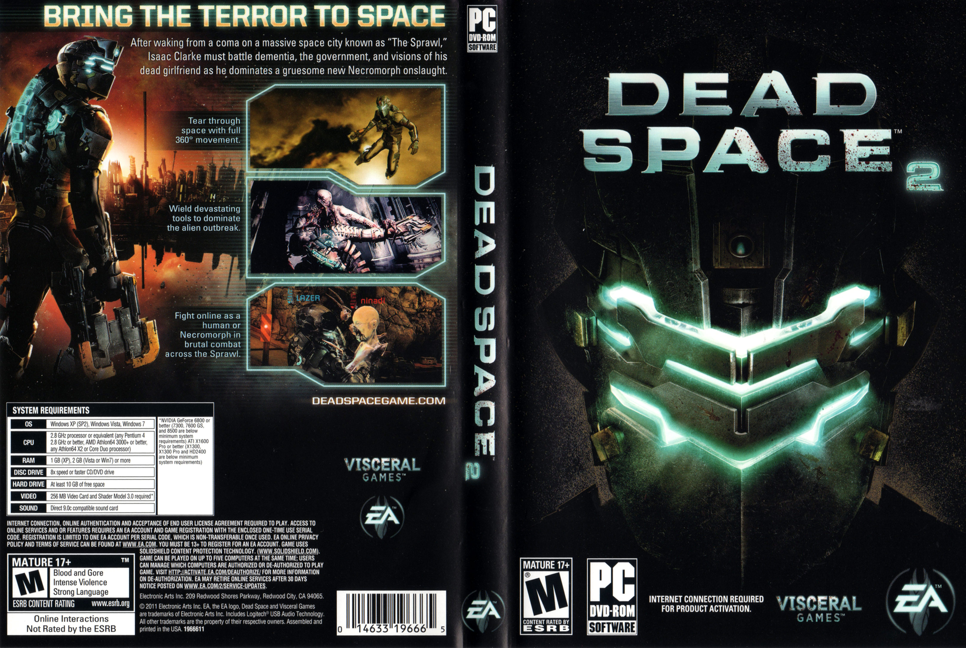 Dead Space 2 - DVD obal