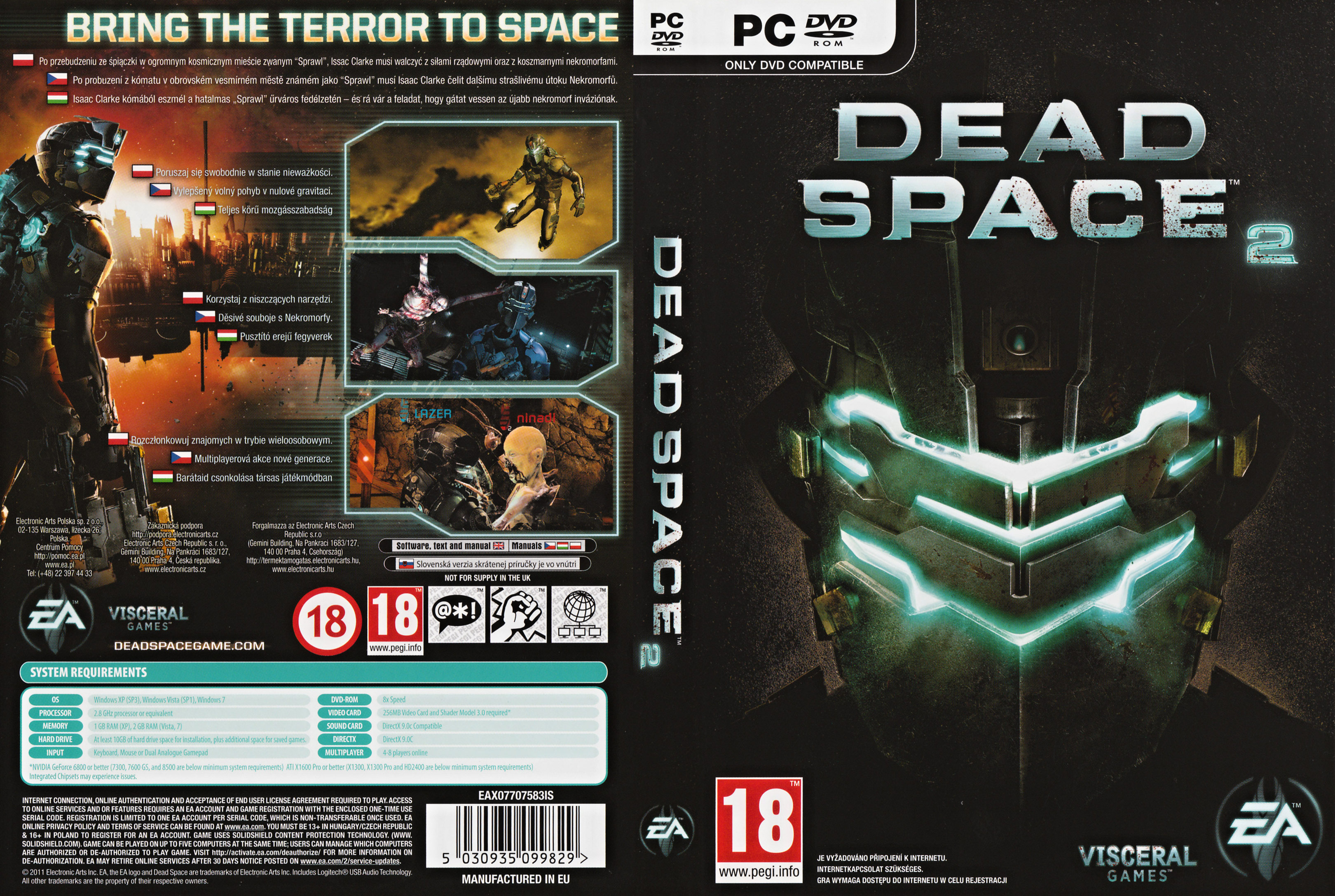 Dead Space 2 - DVD obal 2