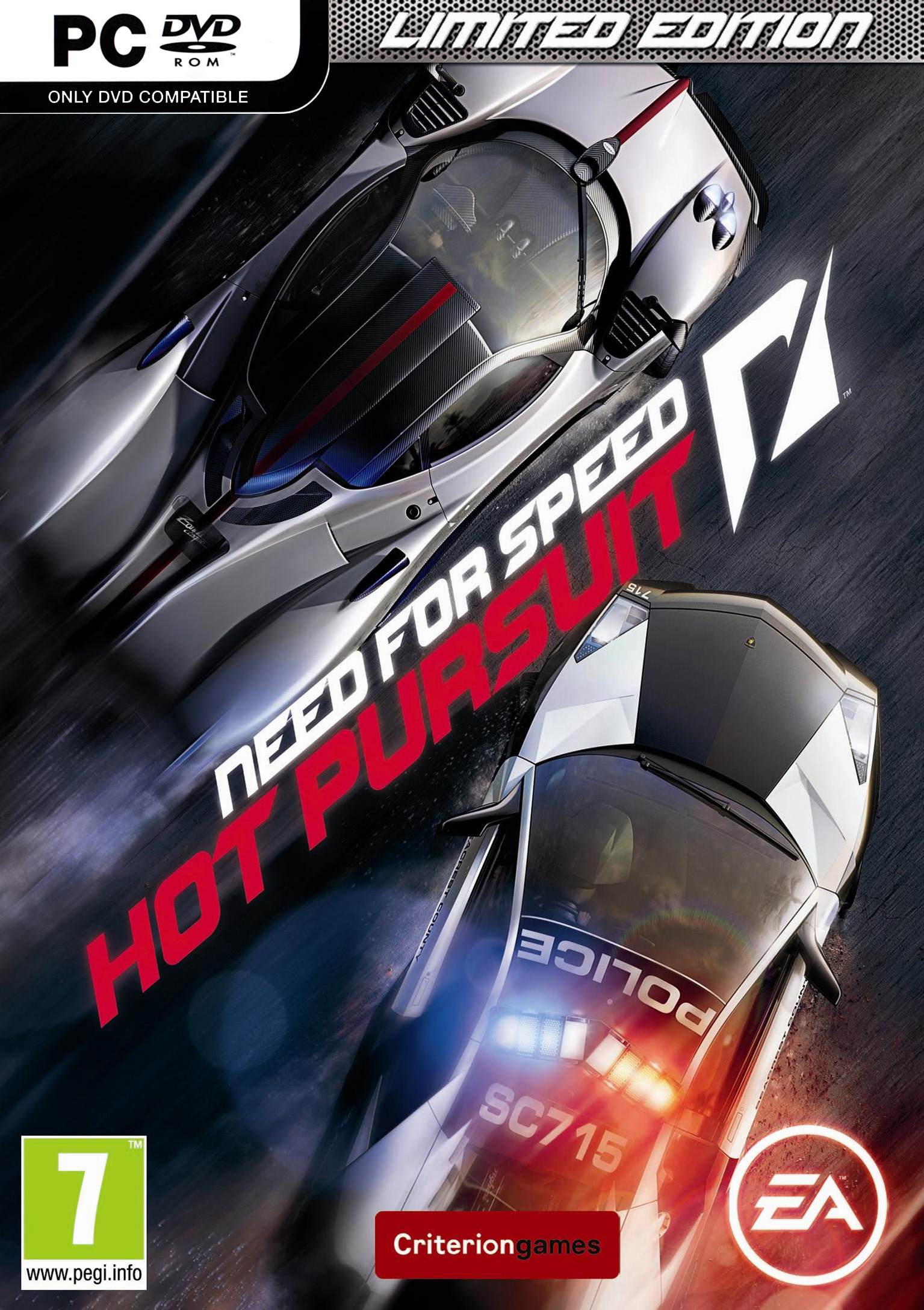 Need for Speed: Hot Pursuit - predn DVD obal 2