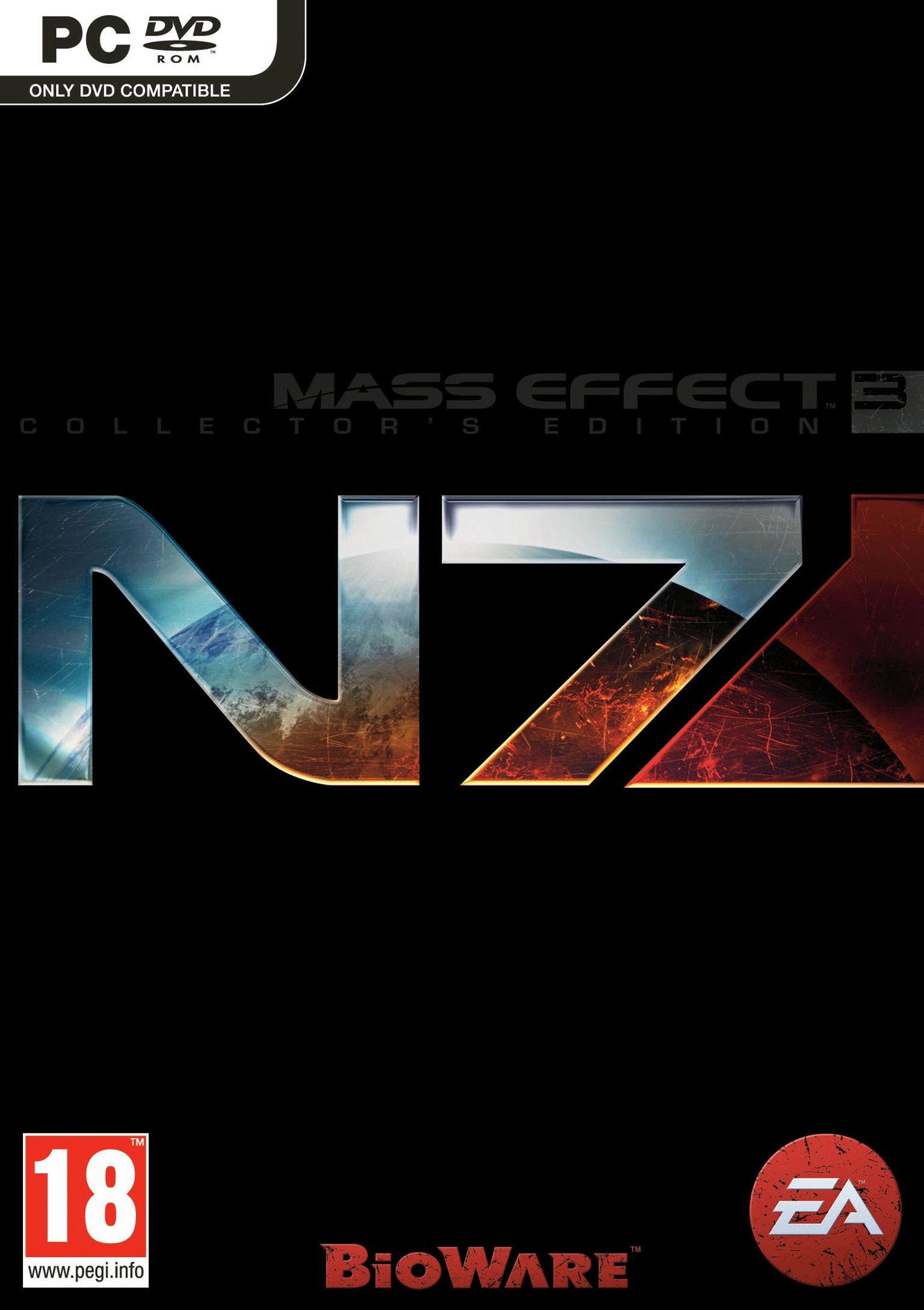 Mass Effect 3 - predn DVD obal 2