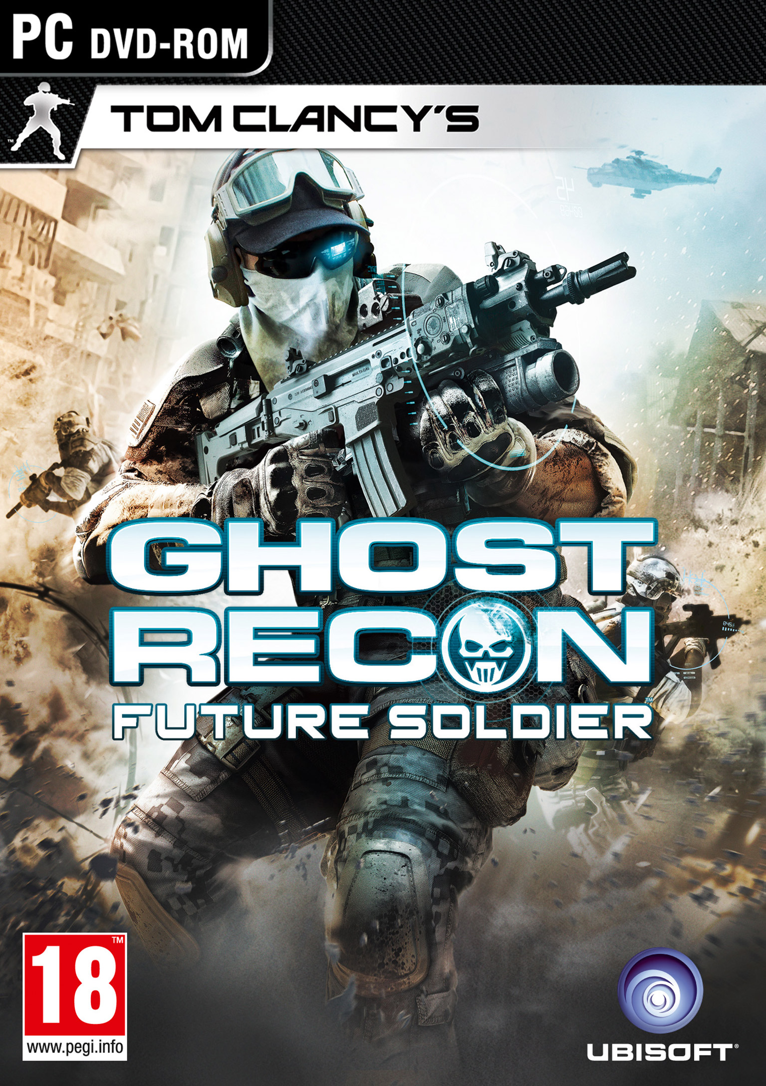 Ghost Recon: Future Soldier - predn DVD obal