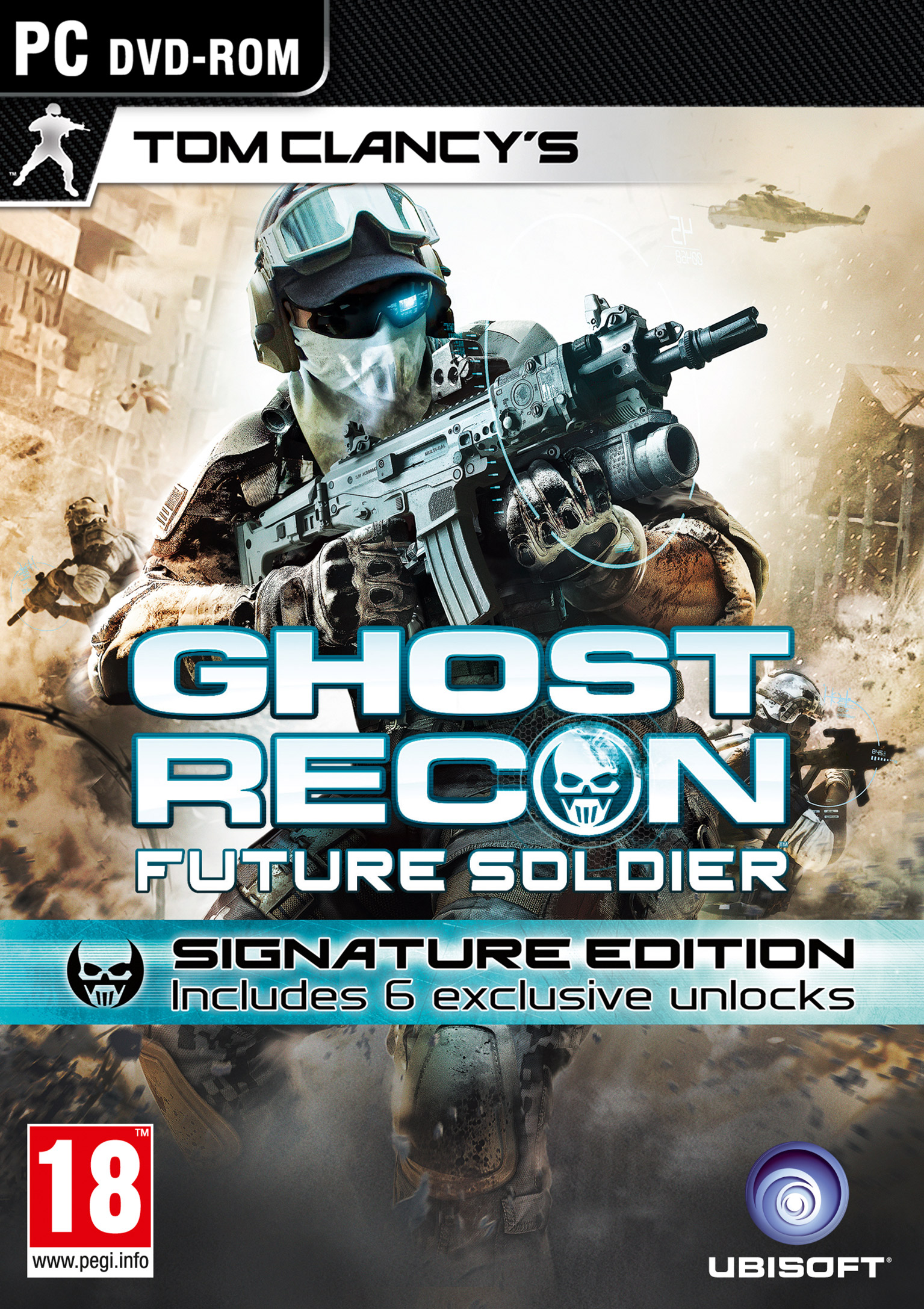 Ghost Recon: Future Soldier - predn DVD obal 2