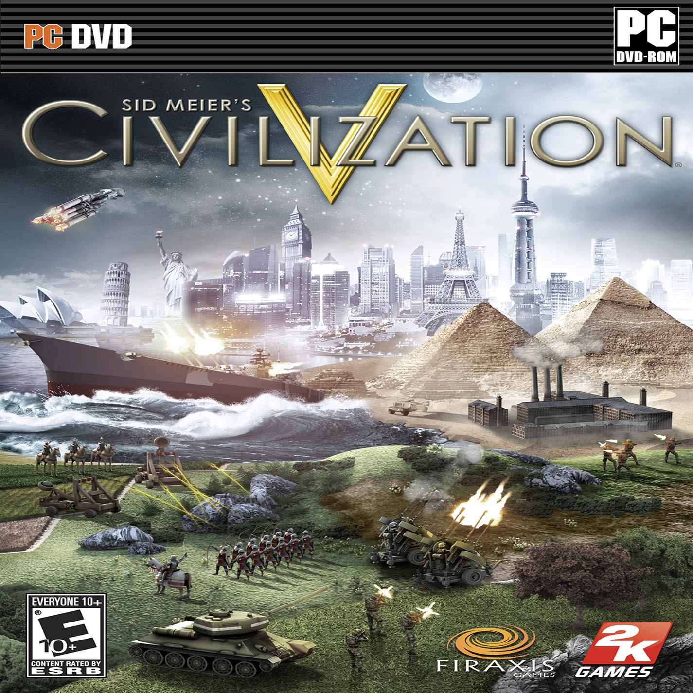 Civilization V - predn CD obal 2