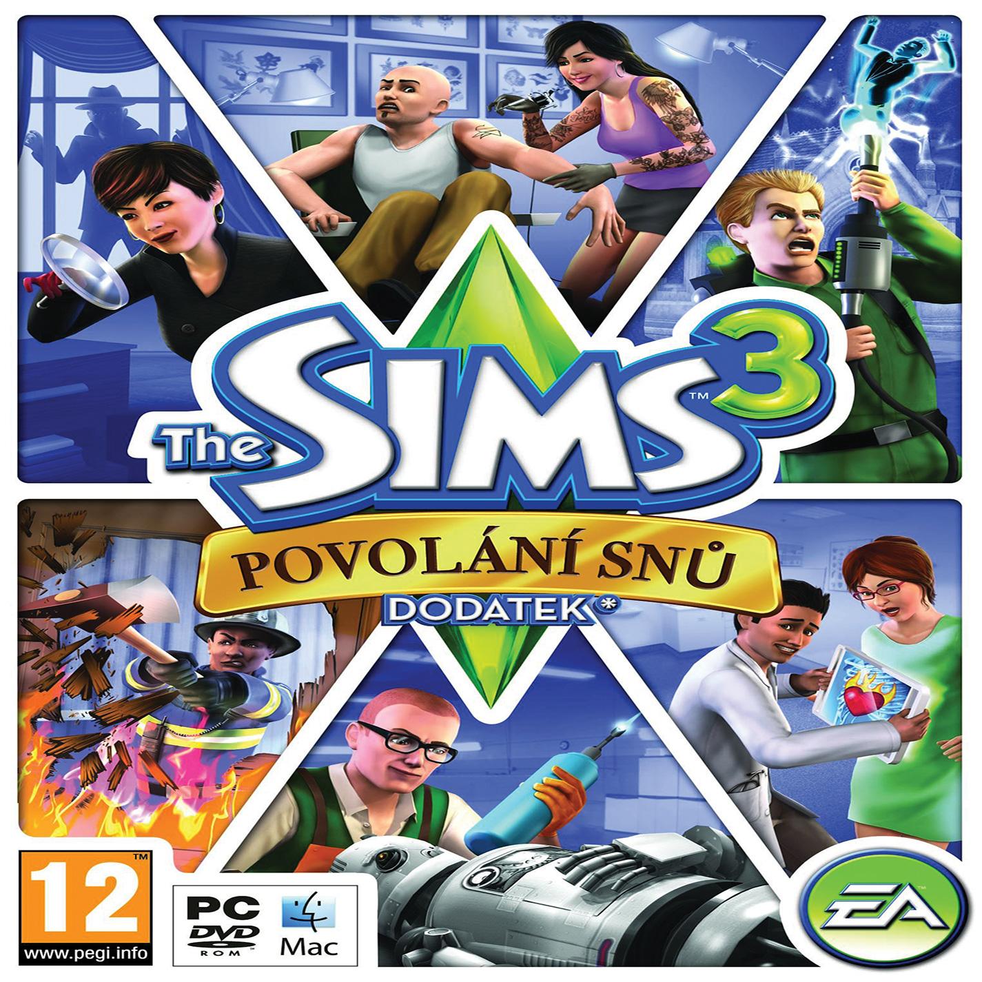 The Sims 3: Ambitions - predn CD obal 2