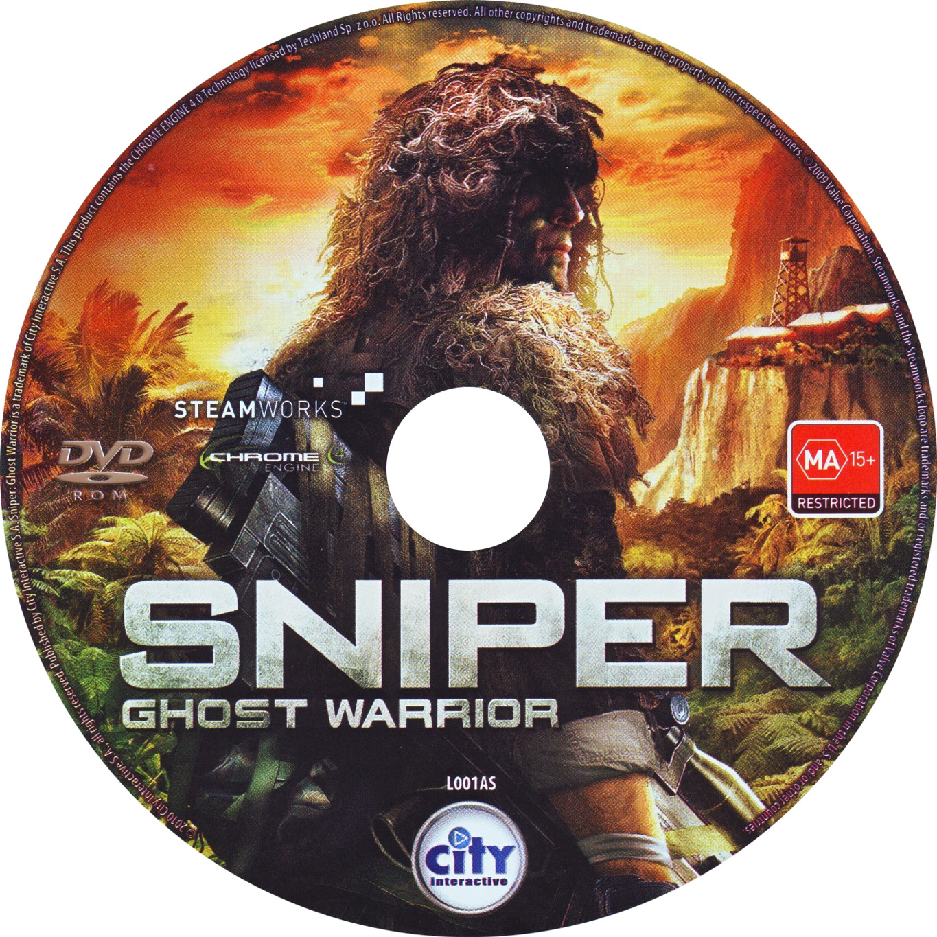 Sniper: Ghost Warrior - CD obal