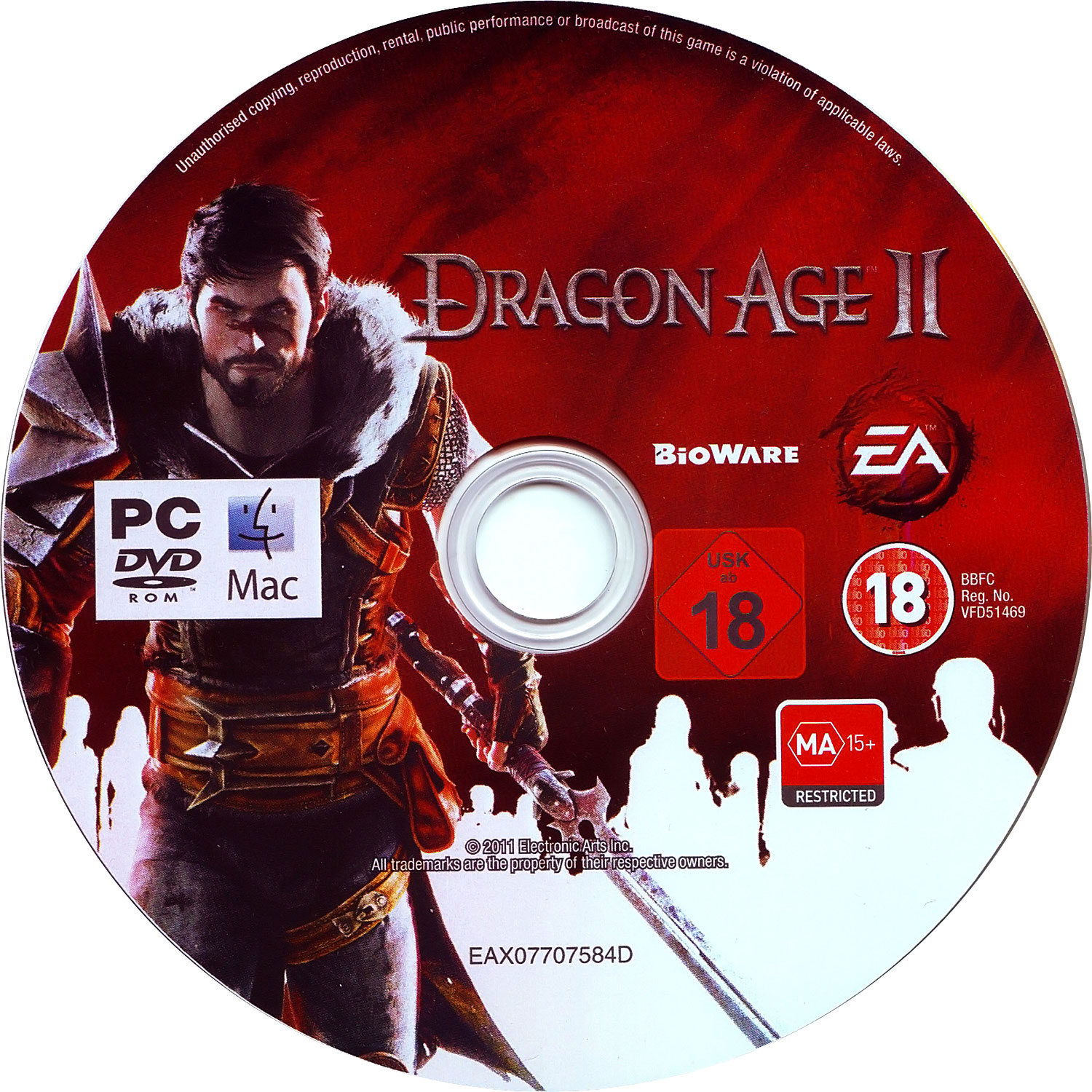 Dragon Age II - CD obal