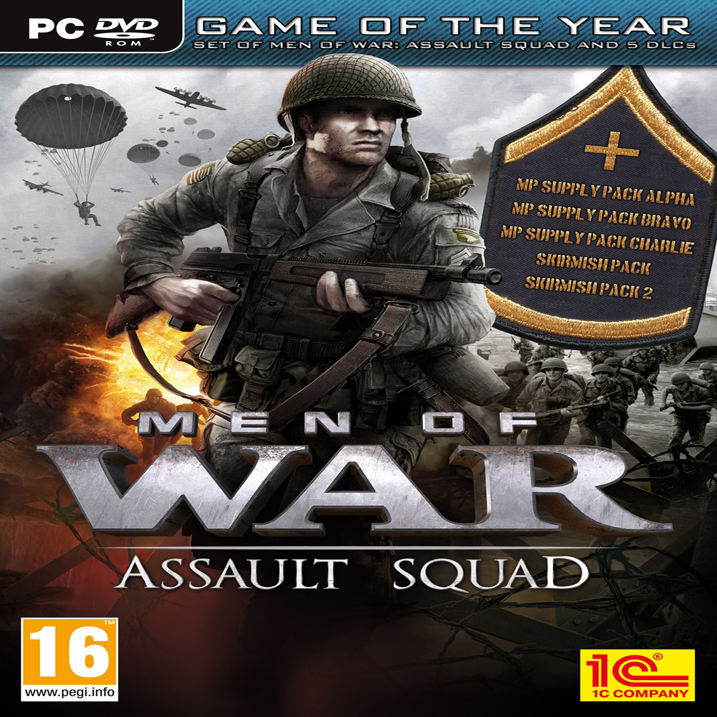 Men of War: Assault Squad - predn CD obal 2