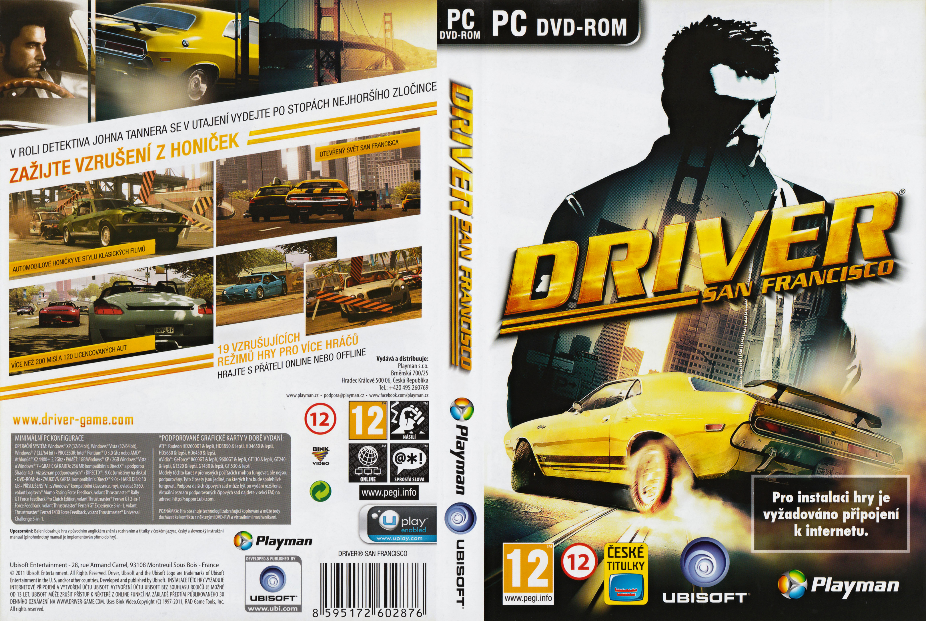 Driver: San Francisco - DVD obal 2