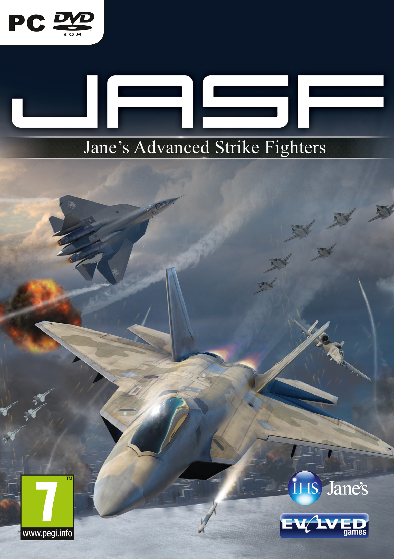 JASF Jane's Advanced Strike Fighters - predn DVD obal