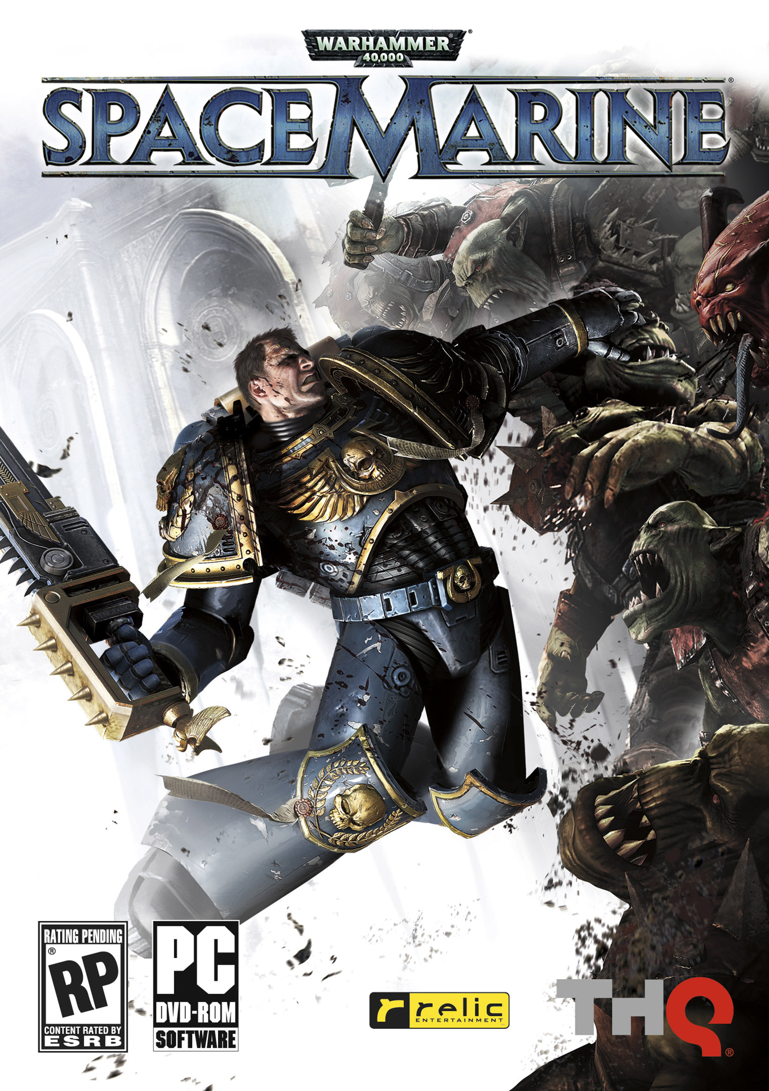 Warhammer 40,000: Space Marine - predn DVD obal