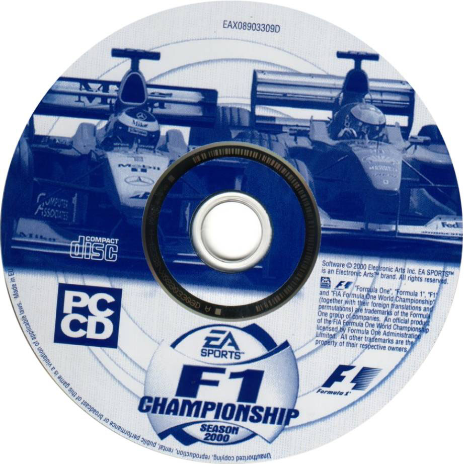 F1 Championship Season 2000 - CD obal